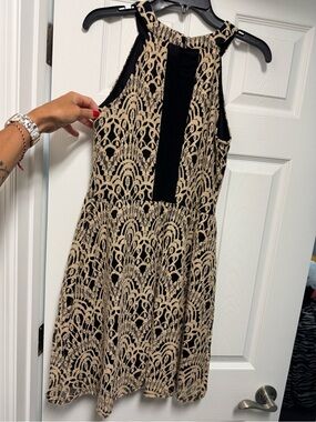 altar'd state blake beaded dress Altar'd State | Tyla Beaded Dress | TAUPE | Material: 100% Polyester